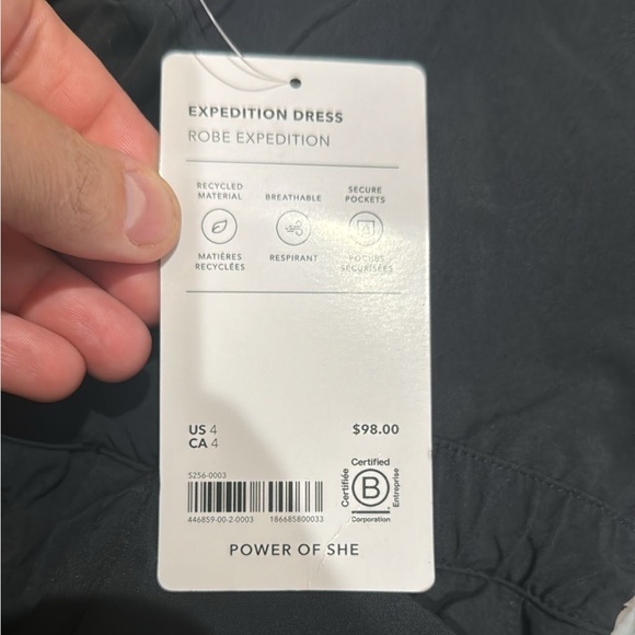 Athleta Expedition Dress Skort Dress // Black #446859 - Picture 16 of 16